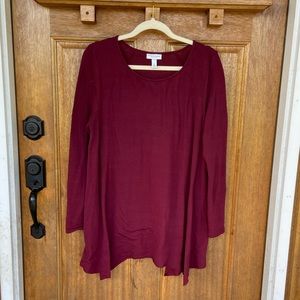 Liz Lange | Maroon Maternity Sweater, size medium